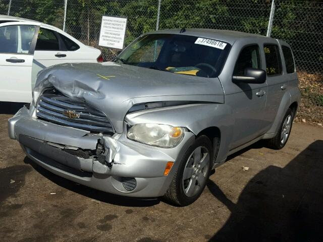 3GNBAADB4AS544848 - 2010 CHEVROLET HHR LS SILVER photo 2