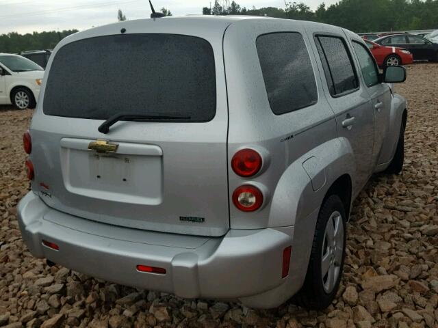 3GNBAADB4AS544848 - 2010 CHEVROLET HHR LS SILVER photo 4