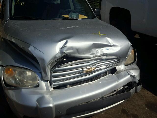 3GNBAADB4AS544848 - 2010 CHEVROLET HHR LS SILVER photo 9