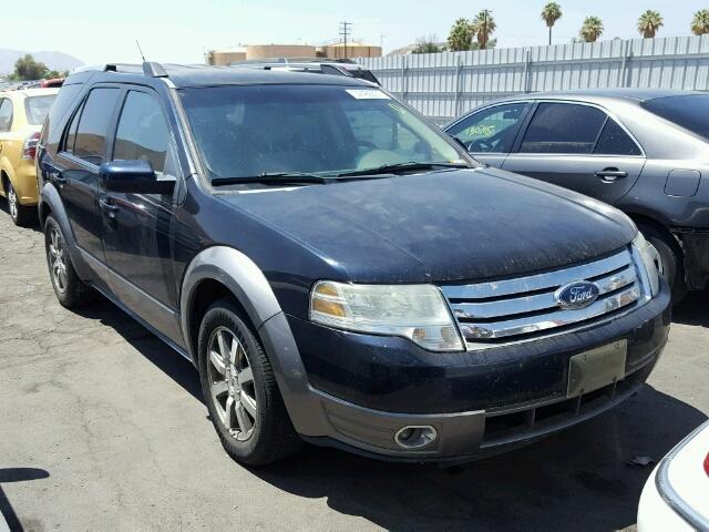 1FMDK05W18GA36304 - 2008 FORD TAURUS X BLUE photo 1