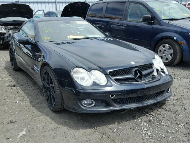 WDBSK71F28F136863 - 2008 MERCEDES-BENZ SL 550 BLACK photo 1