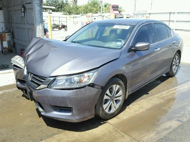 1HGCR2F33FA260591 - 2015 HONDA ACCORD LX CHARCOAL photo 2