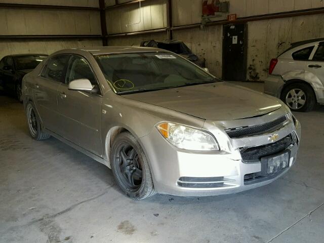 1G1ZH57B48F231960 - 2008 CHEVROLET MALIBU 1LT 银色 照片 1