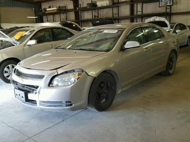 1G1ZH57B48F231960 - 2008 CHEVROLET MALIBU 1LT 银色 照片 2