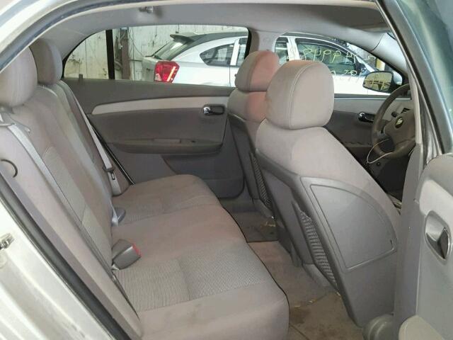 1G1ZH57B48F231960 - 2008 CHEVROLET MALIBU 1LT 银色 照片 6
