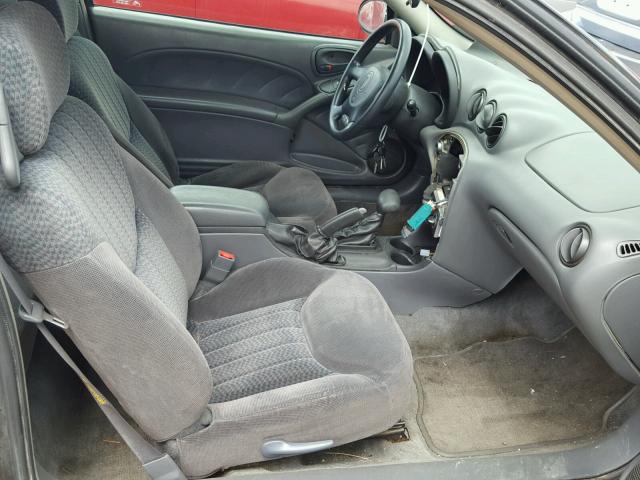 1G2NF12E52C107599 - 2002 PONTIAC GRAND AM S BLACK photo 5
