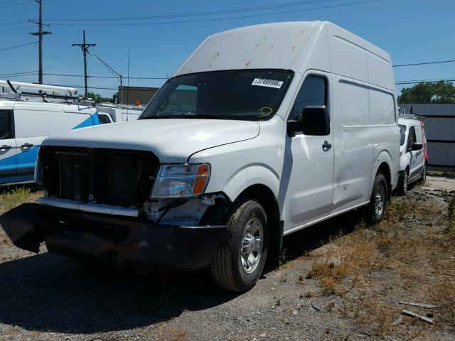 1N6AF0LX7DN105989 - 2013 NISSAN NV 2500 WHITE photo 2