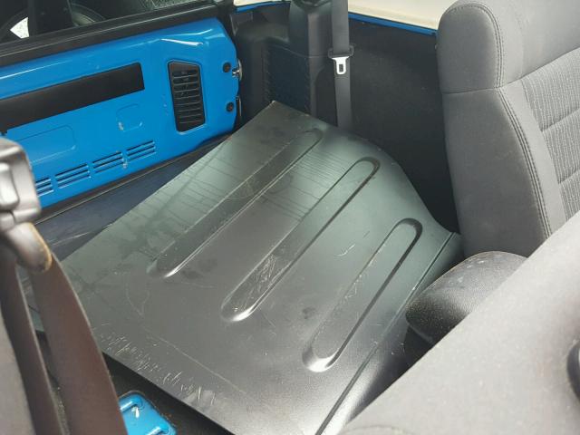 1J4AA2D11BL580547 - 2011 JEEP WRANGLER S BLUE photo 6