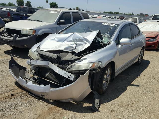 2HGFA169X9H501474 - 2009 HONDA CIVIC EXL Gümüş foto 2