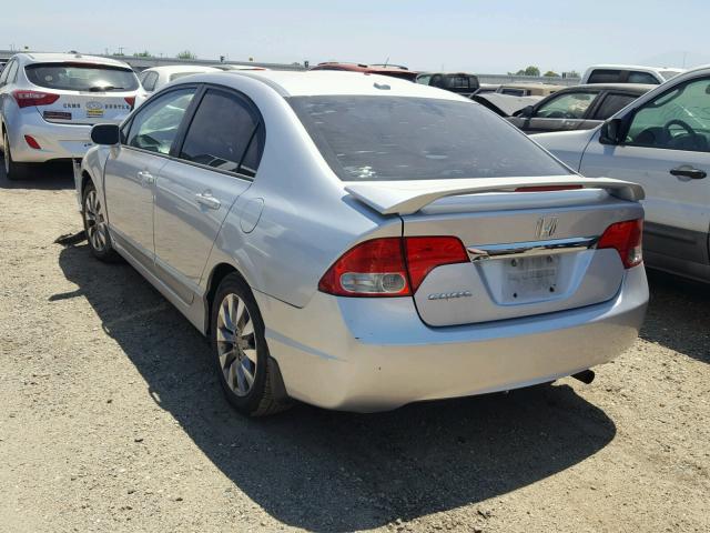2HGFA169X9H501474 - 2009 HONDA CIVIC EXL Gümüş foto 3