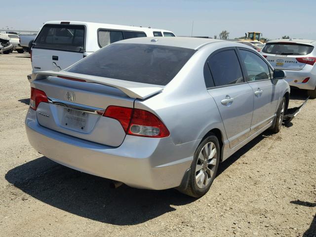 2HGFA169X9H501474 - 2009 HONDA CIVIC EXL Gümüş foto 4