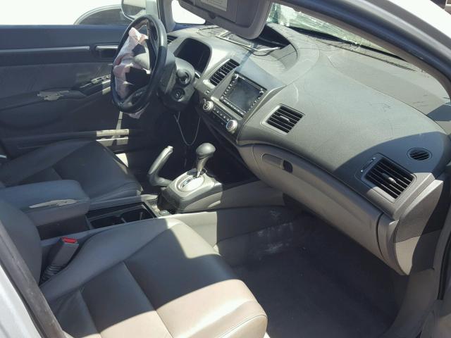 2HGFA169X9H501474 - 2009 HONDA CIVIC EXL Gümüş foto 5