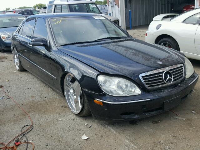 WDBNG70J1YA061901 - 2000 MERCEDES-BENZ S 430 BLACK photo 1