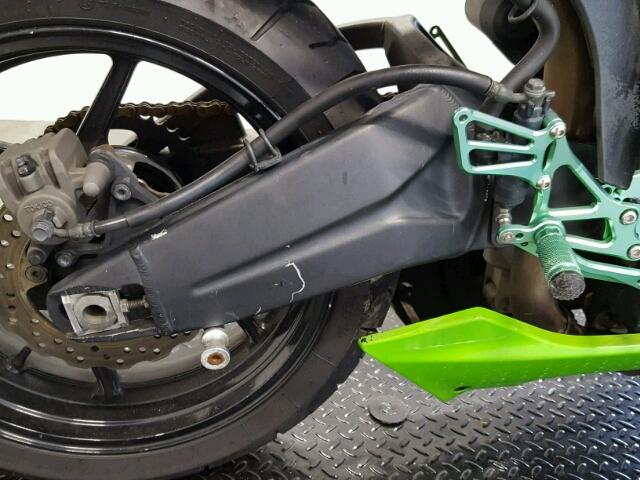 JKAZX4P177A008121 - 2007 KAWASAKI ZX600 P GREEN photo 15