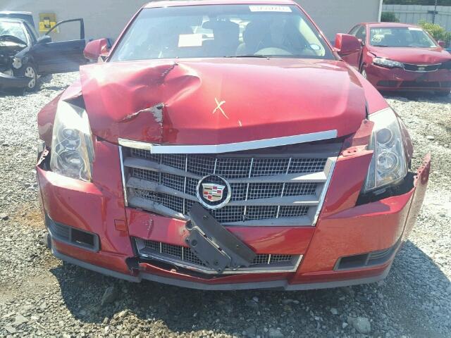 1G6DF577790110608 - 2009 CADILLAC CTS RED photo 9