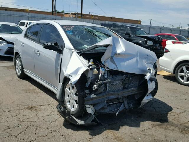 3N1AB6AP0BL643681 - 2011 NISSAN SENTRA/S/S SILVER photo 1