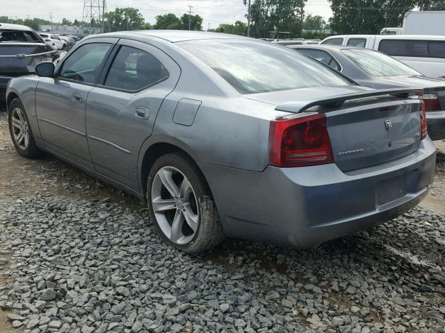 2B3KA53H86H166678 - 2006 DODGE CHARGER R/ GRAY photo 3