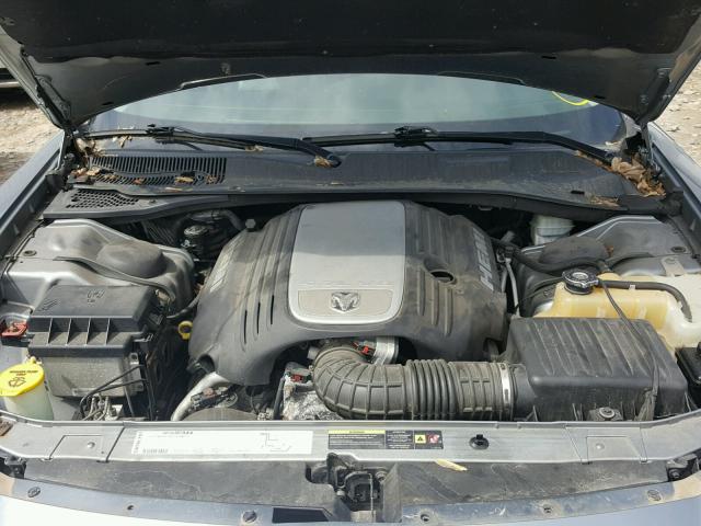 2B3KA53H86H166678 - 2006 DODGE CHARGER R/ GRAY photo 7