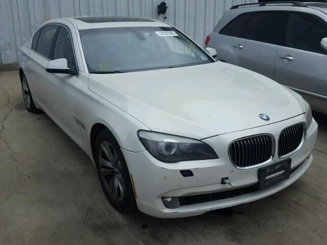 WBAKB4C50BC392798 - 2011 BMW 740 LI WHITE photo 1