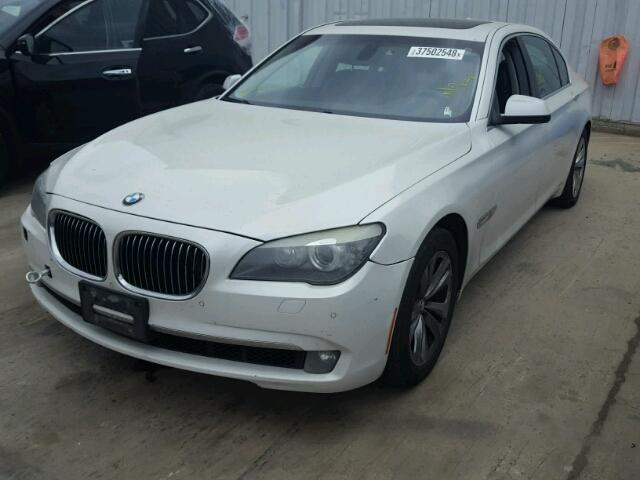 WBAKB4C50BC392798 - 2011 BMW 740 LI WHITE photo 2