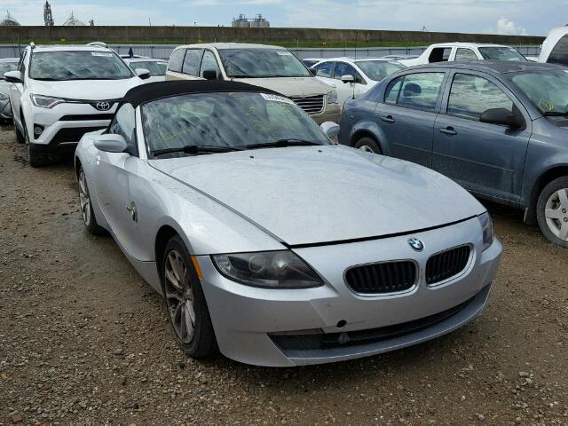 4USBU33577LW59797 - 2007 BMW Z4 3.0I SILVER photo 1