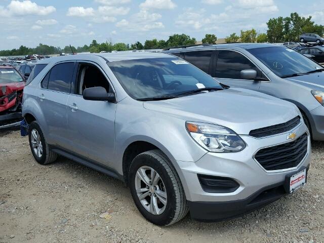 2GNALBEK9G1167206 - 2016 CHEVROLET EQUINOX LS SILVER photo 1