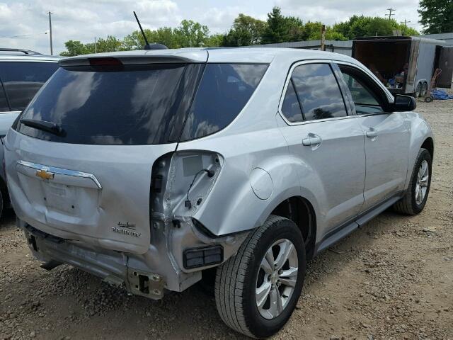 2GNALBEK9G1167206 - 2016 CHEVROLET EQUINOX LS SILVER photo 4