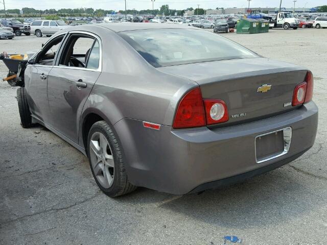 1G1ZA5E05AF289944 - 2010 CHEVROLET MALIBU LS BROWN photo 3