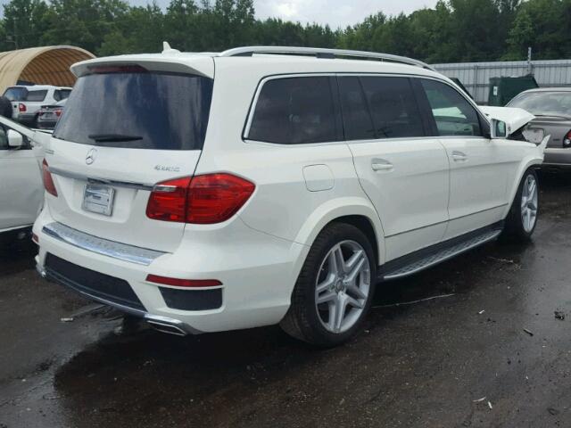 4JGDF7DE0DA153388 - 2013 MERCEDES-BENZ GL 550 4MA WHITE photo 4