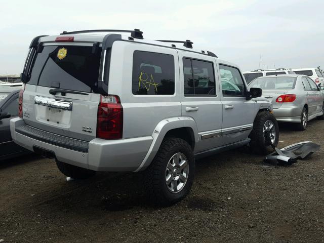1J8HG58236C276643 - 2006 JEEP COMMANDER 银色 照片 4