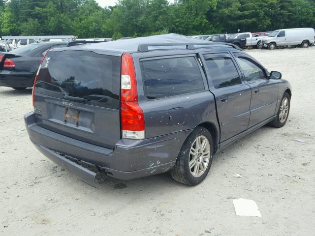 YV1SW640862570839 - 2006 VOLVO V70 GRAY photo 4