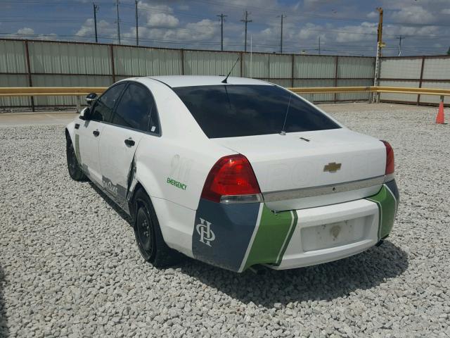 6G1MK5U28CL606777 - 2012 CHEVROLET CAPRICE PO WHITE photo 3