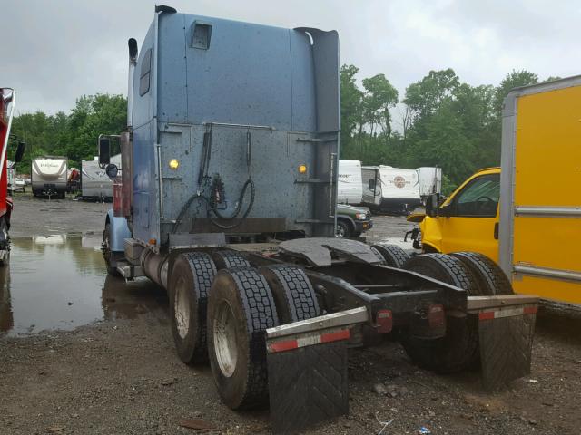 1FUJAHCG22PG29029 - 2002 FREIGHTLINER CONVENTION BLUE photo 3