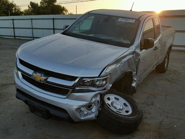 1GCHSAEAXG1294550 - 2016 CHEVROLET COLORADO SILVER photo 2