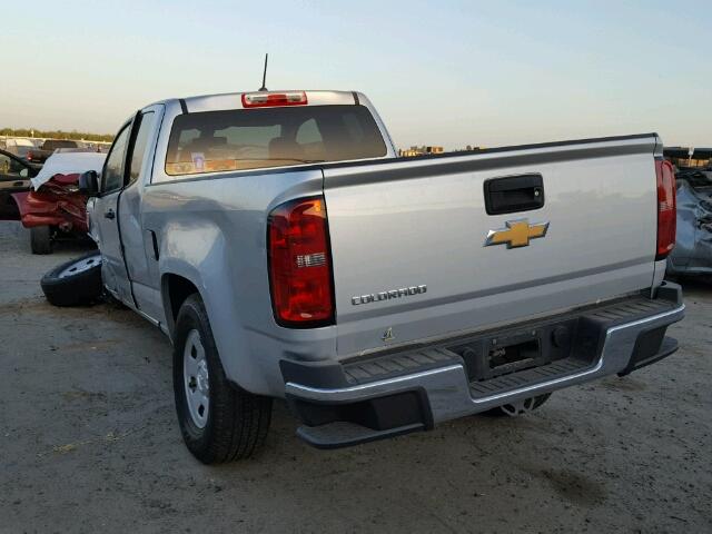 1GCHSAEAXG1294550 - 2016 CHEVROLET COLORADO SILVER photo 3