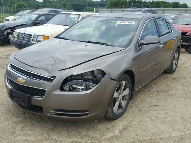 1G1ZC5E00CF134635 - 2012 CHEVROLET MALIBU 1LT თაფლისფერი ფოტო 2