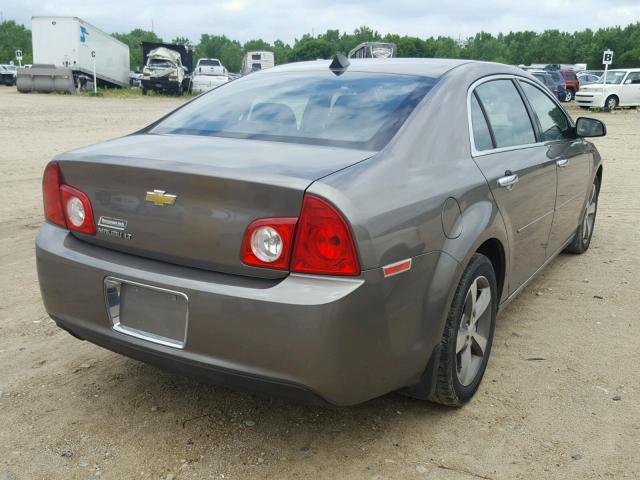 1G1ZC5E00CF134635 - 2012 CHEVROLET MALIBU 1LT თაფლისფერი ფოტო 4