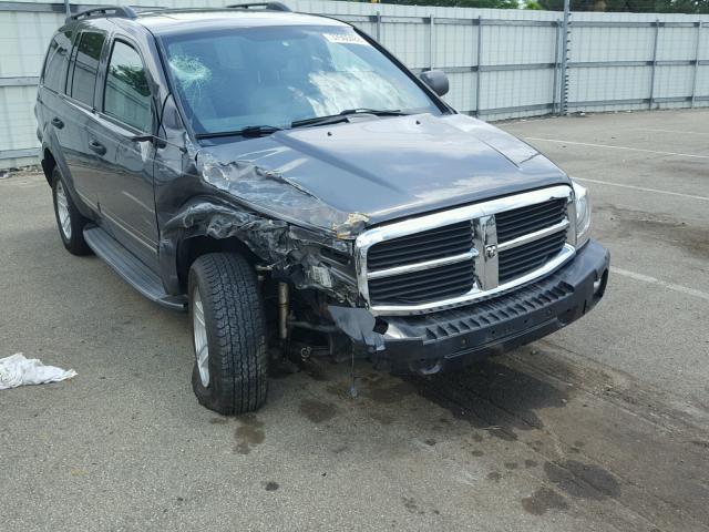 1D4HB58D84F180755 - 2004 DODGE DURANGO LI GRAY photo 9