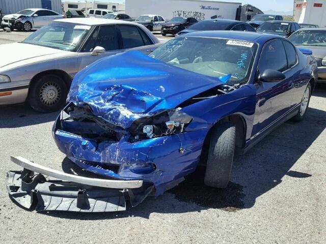 2G1WK151569382609 - 2006 CHEVROLET MONTE CARL ლურჯი ფოტო 2