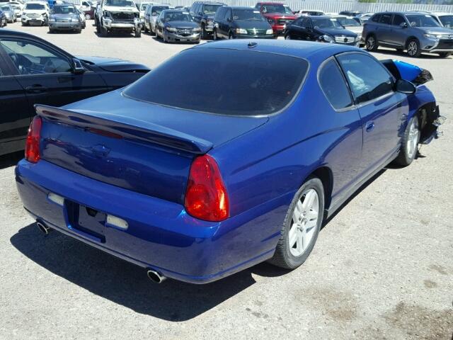 2G1WK151569382609 - 2006 CHEVROLET MONTE CARL ლურჯი ფოტო 4