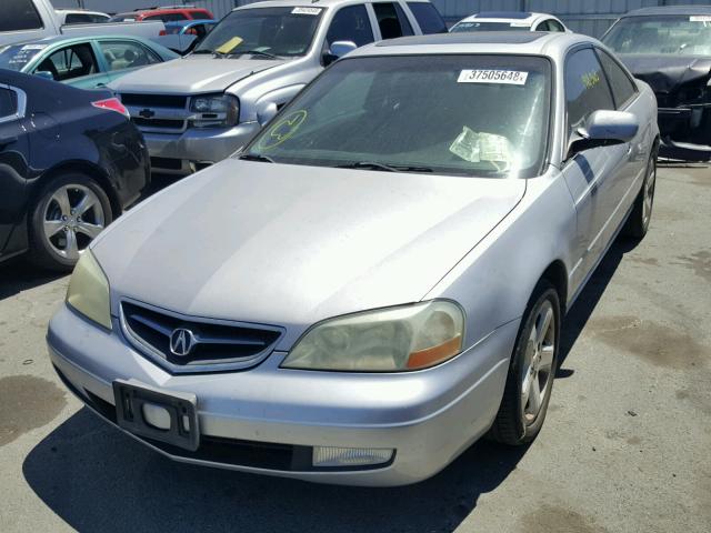 19UYA42601A036406 - 2001 ACURA 3.2CL TYPE SILVER photo 2