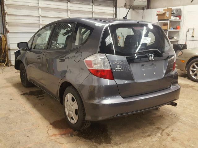 JHMGE8H35CC022171 - 2012 HONDA FIT Gris photo 3