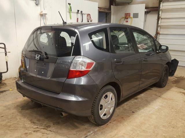 JHMGE8H35CC022171 - 2012 HONDA FIT Gris photo 4
