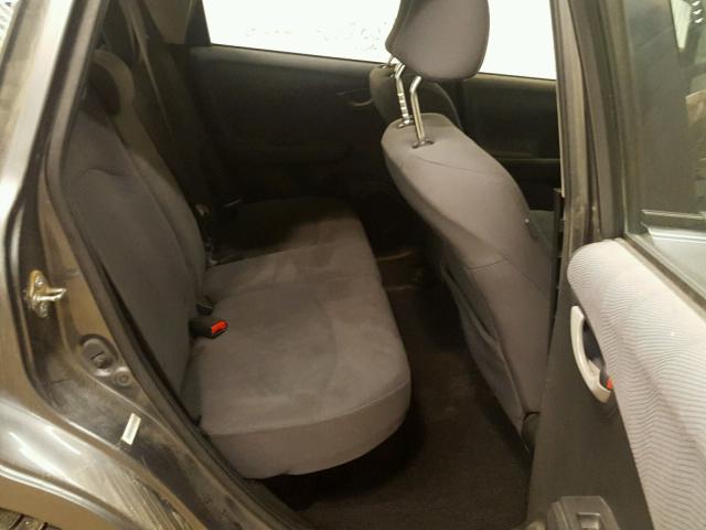 JHMGE8H35CC022171 - 2012 HONDA FIT Gris photo 6