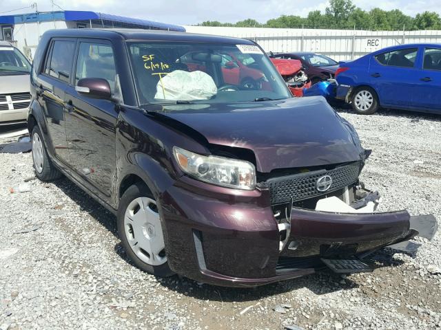 JTLKE50E881039027 - 2008 TOYOTA SCION XB 紫色 照片 1