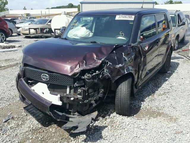 JTLKE50E881039027 - 2008 TOYOTA SCION XB 紫色 照片 2