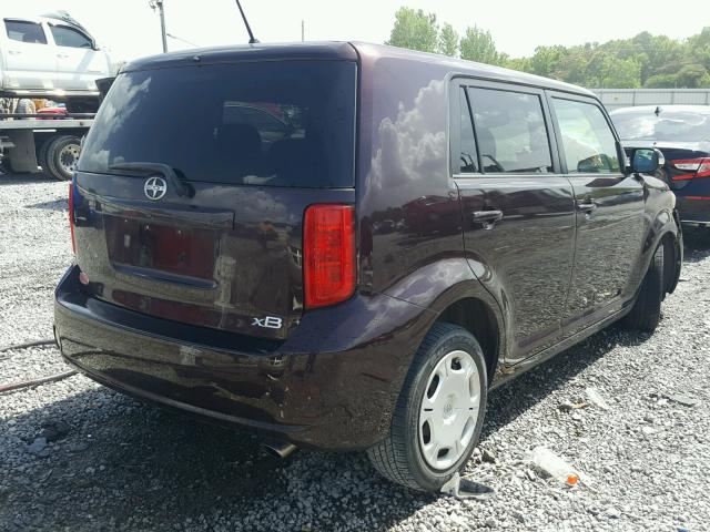 JTLKE50E881039027 - 2008 TOYOTA SCION XB 紫色 照片 4
