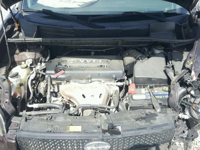 JTLKE50E881039027 - 2008 TOYOTA SCION XB 紫色 照片 7