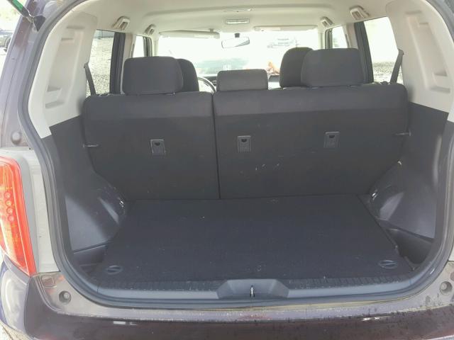 JTLKE50E881039027 - 2008 TOYOTA SCION XB 紫色 照片 9