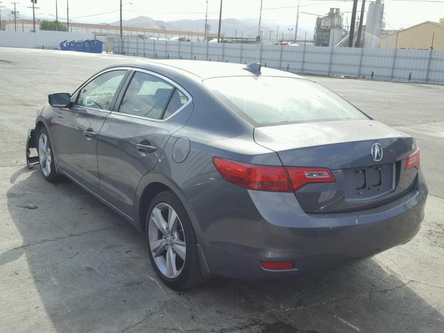 19VDE1F72DE002965 - 2013 ACURA ILX 20 TEC GRAY photo 3